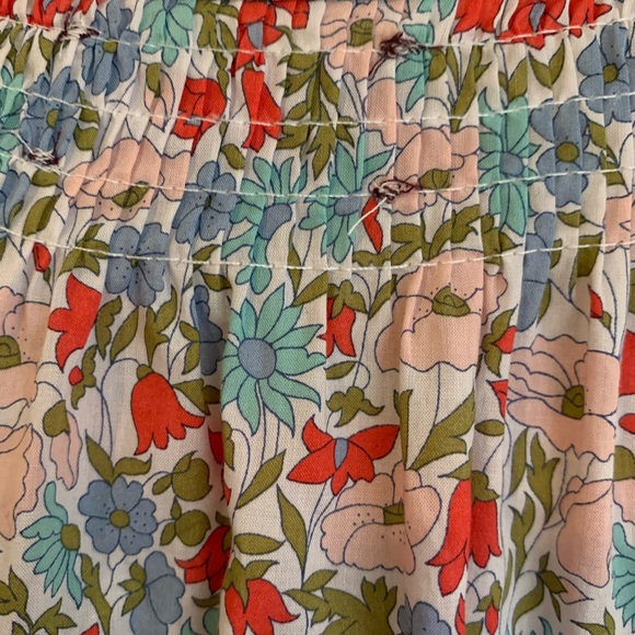 J.Crew Liberty Floral Print Smock Top Size 4 - Picture 5 of 6